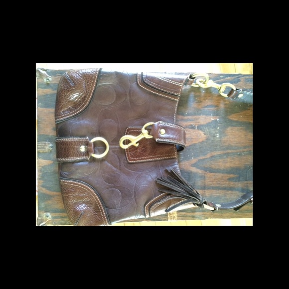 Coach Vintage brown hobo bag - Picture 3 of 5